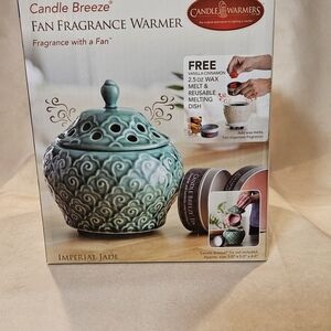 Fan Fragrance Warmer - Jade Green